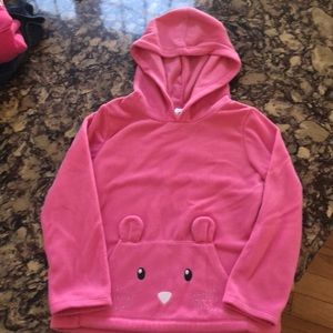 Bunny fleece pullover